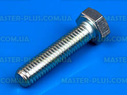 Болт М8x35 із повною різьбою оцинкований DIN 933, високоміцний, сталь 8.8