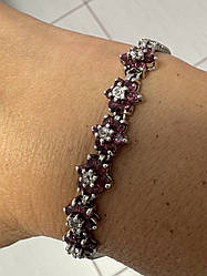 Браслет із гранатом