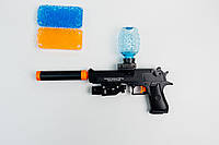 Іграшковий пістолет Desert Eagle 605X на орбізах гель бластер стріляє водяними кульками на акумуляторі