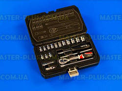 Набір торцевих головок Yato YT-14491, 1/4", 3,5-14мм, 20шт, в чемодані