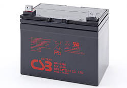 Акумуляторна батарея CSB GP12340, 12V 34Ah (195х130х155мм), 10.2 kg