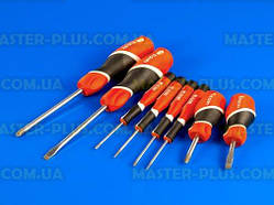 Набір викруток YATO YT-25980 8шт з міцної сталі та гумовою ручкою