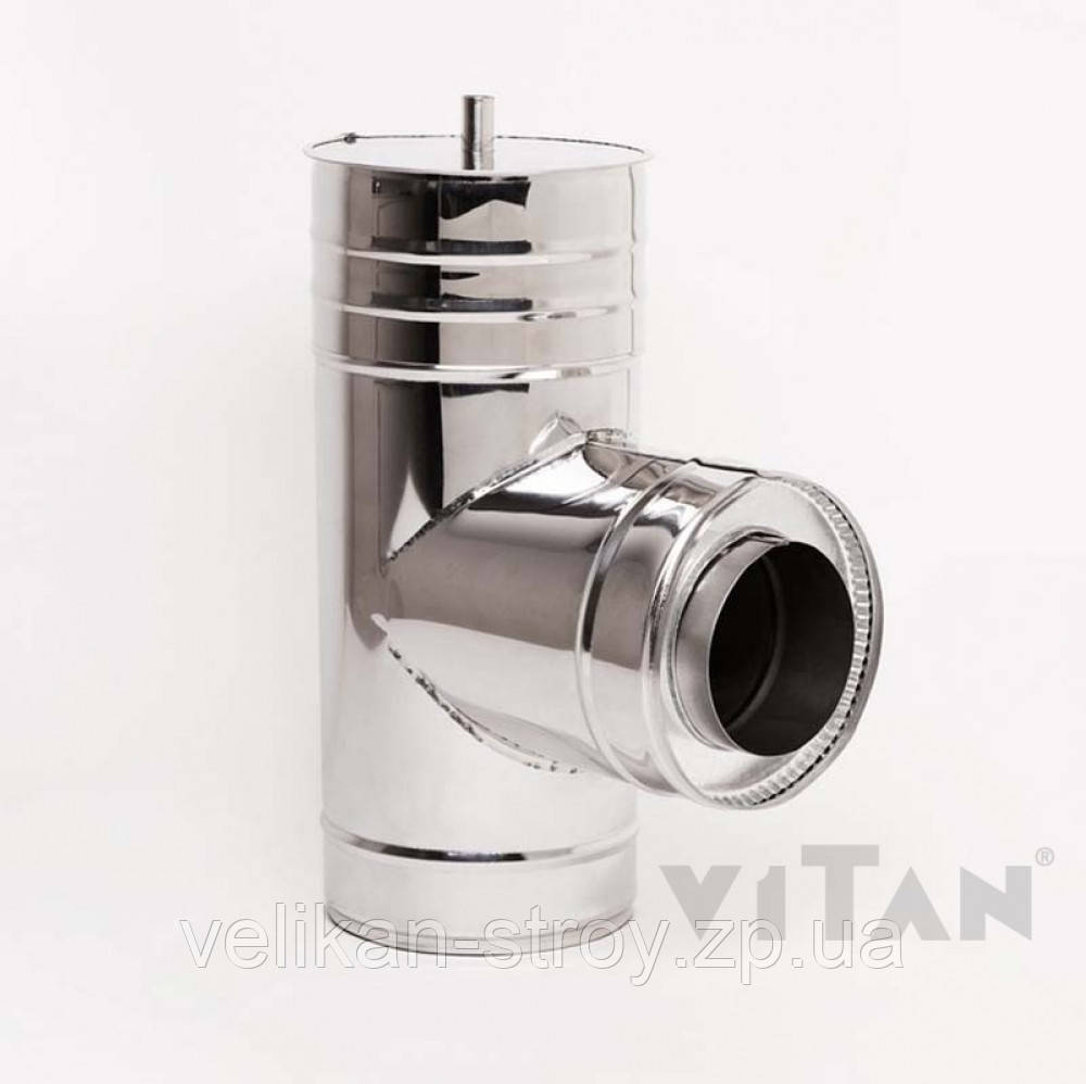 Трійник 90° 160/220 двостінний