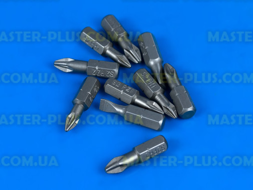 Набір бит ударних YATO YT-04822 1/4", 10 шт, S2, антикорозійні, 50 мм, фото 1