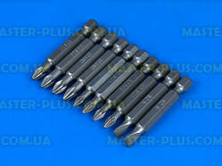 Набір ударних біт 1/4" YATO YT-04832, 10 шт. - для монтажу та демонтажу різьбових з'єднань.