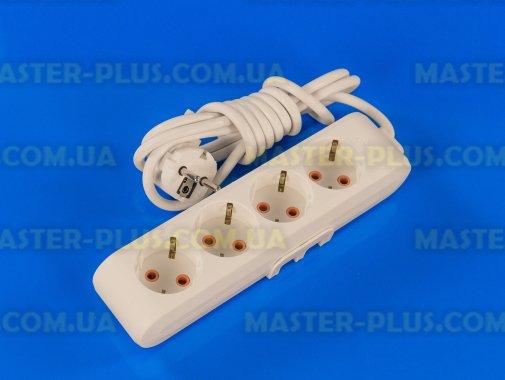 Мережевий фільтр-подовжувач Viko Multi-Let на 4 розетки, 2м, з заземленням, фото 1