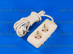 Мережева фільтр-удлинитель Viko Multi-Let на 2 розетки 2м з заземленням