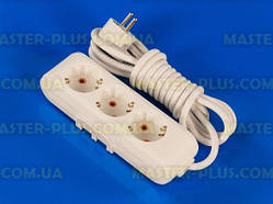 Фільтр мережевий (подовжувач) на 3 розетки 3 м із заземленням Viko Multi-Let, 16.283.0010