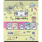 Зошит шкільний Kite Hello Kitty HK24-232-1, 12 аркушів, клітинка, фото 6