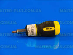 Викрутка реверсивна Sigma 4002061 з 6 насадками, пластиковою рукояткою, CrV сталь
