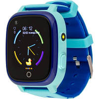 Смарт-часы Amigo GO005 4G WIFI Kids waterproof Thermometer Blue 747017 l
