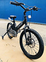 Магниевый велосипед Lumar 18" черный матовый