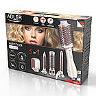 Стайлер для волосся Adler AD 2027 — 5в1, 1200 Вт, насадки, холодне повітря, фото 10