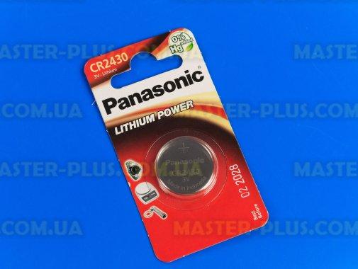 Батарейка Panasonic CR 2430 BLI 1 шт. Lithium (CR-2430EL/1B), 16.322.0032, фото 1