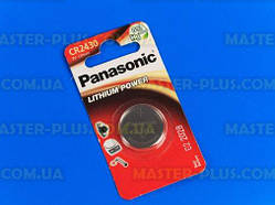 Батарейка Panasonic CR 2430 BLI 1 шт. Lithium (CR-2430EL/1B), 16.322.0032