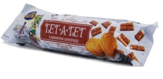 Печиво Тет-а-тет з ароматом шоколаду 75 грамів