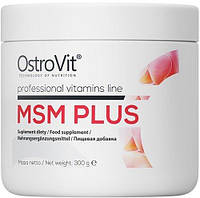 Для суставов и связок OstroVit MSM Plus pure 300 g NX, код: 8065552