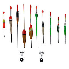 Набір поплавців Expert 10 шт Balsa у коробці