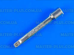 Подовжувач 1/4" 76мм Yato YT-1430 з хромванадієвої сталі для потужних інструментів