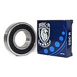 Підшипник УАЗ BBC-R 6207 2RS/P6 (6207 2RS)(6207 RS)(180207)(0002358690) (35x72x17), фото 3