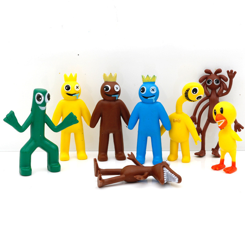 Іграшки фігурки Райдужні друзі набір Роблокс Rainbow Friends 8 шт.