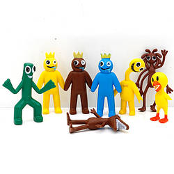 Іграшки фігурки Райдужні друзі набір Роблокс Rainbow Friends 8 шт.