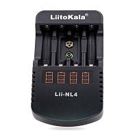 Зарядний пристрій для акумуляторів Liitokala 4 Slots, LED, Li-ion/Ni-MH/Ni-Cd/AA/AAA/AAA/С (Lii-NL4) pl