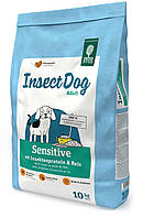 Легкоусвояемый корм для собак с протеином насекомых Green Petfood InsectDog Sensitive 10 кг TR, код: 8080681