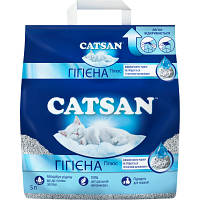 Наполнитель для туалета Catsan Hygiene plus Минеральный впитывающий 5 л (4008429008535) m