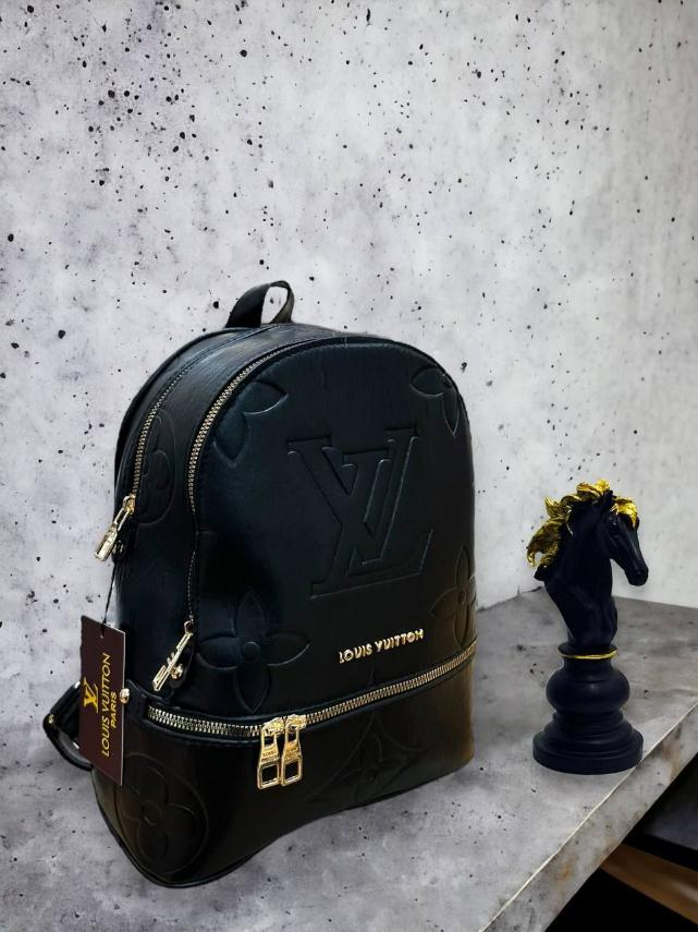 Жіночий рюкзак Louis Vuitton чорний, 30×25*11см, 931565-2