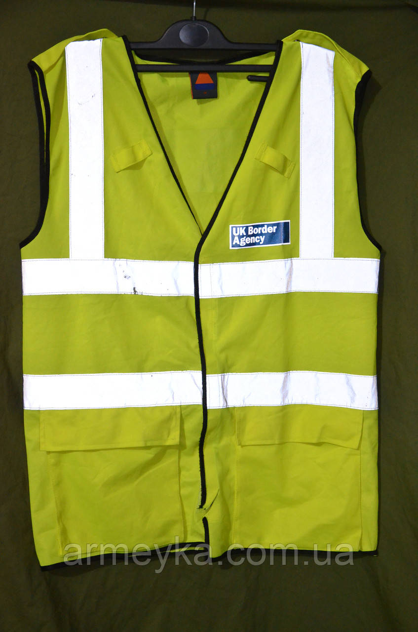 Светоотражающий жилет High Visibility Jacket. Великобритания, оригинал. - фото 2 - id-p588838171