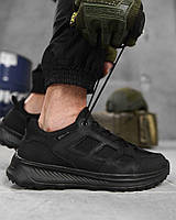 Тактические летние кроссовки сетка Extreme Police черные, армейская мужская обувь