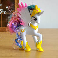 Фігурка My Little Pony принцеса Селестія RESTEQ. Іграшка поні єдиноріг. Фігурка Май Літл Поні принцеса 14 см