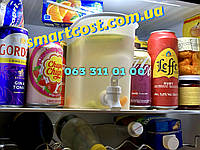 Диспенсер контейнер лимонадник для напоїв з краном 3,5л чайник, кувшин пластиковий