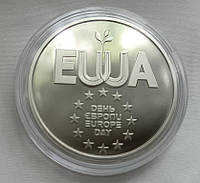 Монета День Европы 5 гривен 2004 года