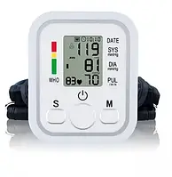 Плечевой автоматический цифровой тонометр домашний Arm Style 1 качественный измеритель кровяного давления sp
