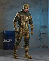 Армейская форма горка мультикам, военный костюм горка зсу, тактическая форма мультикам, летний костюм горка