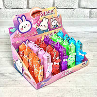 Гігієнічна помада, що проявляється рожевим кольором, Magic LC-1236 с брелоком