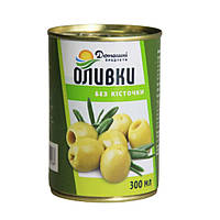 Оливки зеленые б к Домашние продукты 300 мл (8437006915892) GT, код: 7891065