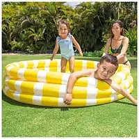 Дитячий надувний басейн Intex у вигляді лимона діаметр 147 см. висота 33 см 58432 || Kilometr+