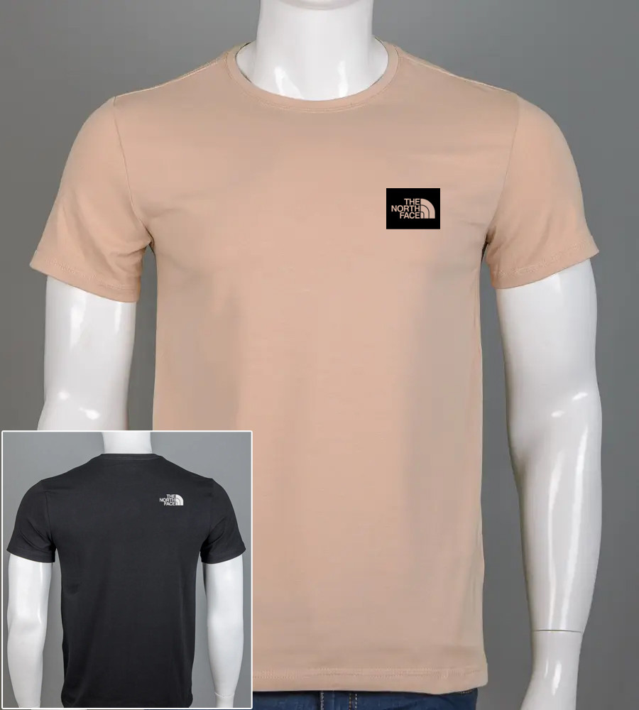 Футболка чоловіча TheNorthFace 2407м (Уп.4шт M-XXL), Бежевий