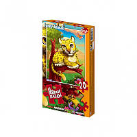 Мягкие пазлы Леопард Danko Toys S20-09-11 20 элементов TR, код: 8258651