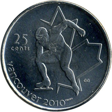 Канада 25 млн, 2009 XXI зимові Олімпійські Ігри, 00 2010 — Конькобежний спорт No016