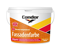 Краска фасадная, акриловая, матовая Condor Fassadenfarbe Objekt (Белая) 10л