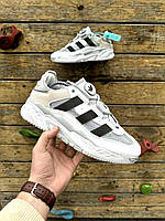 Мужские кроссовки Adidas Niteball (ЛИЦЕНЗИЯ) (white/gray) PRO_1690