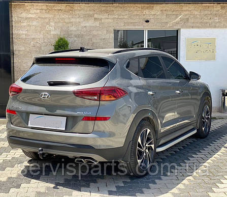 Фаркоп Hyundai Tucson III 2018-2021 (Хендай Туксон 3) польський на болтах, фото 1