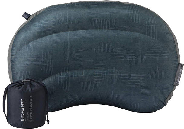 Надувна подушка Therm-A-Rest Airhead Down L (Navy Print), фото 1