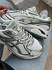 Жіночі кросівки Asics Gel GT-2160 Silver Green Взуття Асікс Гель 2160 білі кеди текстиль шкіра повсякденні демісезон, фото 9