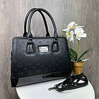 Стильная женская сумка черная PRO_1075