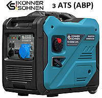 Инверторный генератор 5.5кВт Konner&Sohnen KS 6000iE S ATS (АВР) Бензиновый генератор